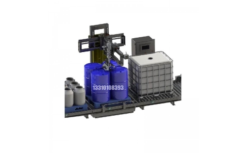 消毒劑灌裝機-1000L-IBC噸桶自動輸送灌裝機更穩(wěn)固的高精度灌裝設備